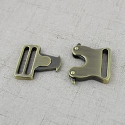 10pcs 3 colors 4 Size 20-25-31-38mm Release buckles for waist bags buckle luggages DIY