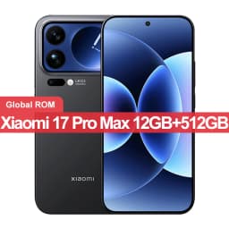 CN Global ROM Xiaomi 17 Pro Max 256GB/512GB 6.9 inch AMOLED Screen Snapdragon 8 Elite Gen 5 7500mAh Battery 50MP+50MP Camera