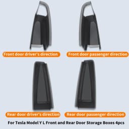 for Tesla Model 3/Y/Model YL Door Handle Storage Box, Front and Rear Door Storage and Organization Box, Storing Small Items