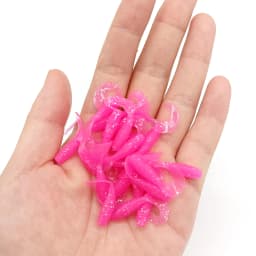 DUODUOYU 10PCS Mini Ajing Soft Fishing Lure  0.4g/30mm Artificial Swimbait Jig Wobbler Bass Bait Fishing Tackle Soft Bait