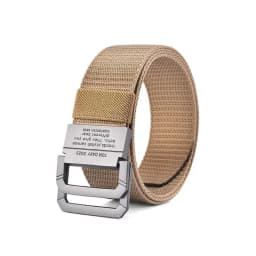 Men Belts Automatic Buckle Metal Webbing Belts for Men Women Canvas Nylon High Quality Strap Casual Outdoor Sports Students