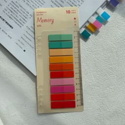 200/800/1600PCS index color small size self-adhesive label stickers ins style student name sticker office furniture note sticker