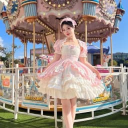 Bow Princess Patchwork Panekked Women Mujer Short Lace Up Spice Girls Cake Vestidos Fairycore Harajuku Japanese Soft Dresses