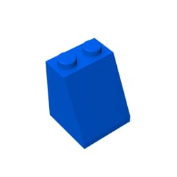 Gobricks GDS-620 ROOF TILE 2X2X2/65 DEG. compatible with lego 3678 children's DIY Educational Building Blocks