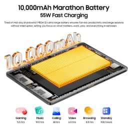 Blackview MEGA 12 Tablet PC 12GB+256GB 12.2'' Android 16 MTk Dimensity 7200 10000mAh 5G Global Version with Google Play Tablet