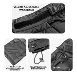 Naurehike Winter Duck Down Pants Outdoor Waterproof 20D Nylon Zips Trousers Warm Lightweight Portable Hiking Climbing Pantalones