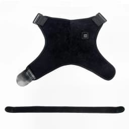USB Electric Shoulder Brace Amr Pad 3 Gear Heated Massage Shoulder Support Massage Belt Gifts Health Care Keep Warm