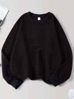 Man Solid Sweatshirts Comfortable Soft Pullovers Autumn Fleece Hoody Loose Casual Clothing Multicolor All-Match Sportswears