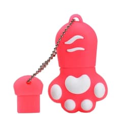 JASTER USB Flash Drive Cartoon 64 Gb Bruin Roze Zwart Blauw Kleur Kat Klauw Usb Flash Drive Usb 2.0 4Gb 8gb 16 Gb 32 Gb Pendriv