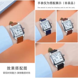 15mm 17mm 18mm 20mm Quick Release Genuine Cowhide Leather Watch Strap For Cartier Santos Dumont Tank London series Unisex