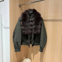 OFTBUY Cropped Elastic Cuff Duck Down Coat Vintage Outerwear New Real Fox Fur Collar Coat Women Button Puffer Jacket Female