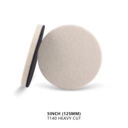 SPTA 1PC 1/2/3/4/5/6/7 Inch Wool Felt Glass Polishing Pad for RO/DA/GA Polisher Fast Cutting Gloss Buffing