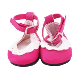 Suitable For 18 Inch Dolls, 43cm Doll Shoes, Sweet And Fashionable Lace Leather Shoes, Bow Leather Shoes, Children's Gifts