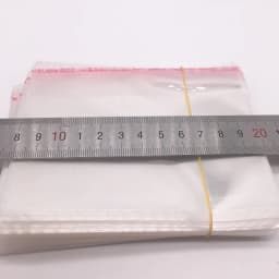 100pcs 4x6cm---22x20cm Resealable Poly Bag Transparent Opp Plastic Bags Self Adhesive Seal Jewellery Making Bag