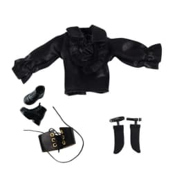 For Obitsu 11 Doll Goth Shirt Clothes Suit For OB11 Gsc 1/12 Bjd Molly YMY Doll Cloth Doll Outfit Dress Up
