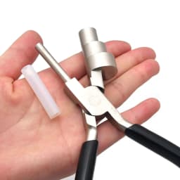 Wire Bending Pliers Multi-Size 13 17&22mm Barrels Stainless Steel Jaws,Grip Handle ,Wrapping Tool For Jewelry Making