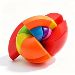 Rainbow Twist Puzzle Cube Speedcube Brain Teaser Educational Toys Creative Unique Gifts For Kids Adults Cubo Magico кубик рубик