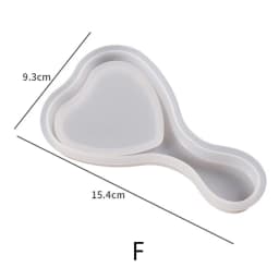 Silicone Mold Comb Casting Mold Jewelry Resin Mould Handcraft Epoxy Accessories Fashion Craft Supplies Clear Base
