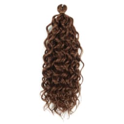 18-24 Inch Ocean Wave Crochet Braid Hair Hawaii Afro Curls Natural Synthetic Braiding Hair Extensions Pink 613 Hair Expo City