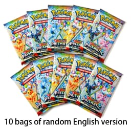 10 Pack Pokemon Cards 151 Team up Sun & Moon Thunder English Trading Card Game Evolutions Booster Collectible Kids Toys Gifts