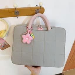 Puffy Laptop Sleeve 14/16 Inch Commuter Laptop Briefcase Notebook Sleeve Notebook Case Portable Handbag for Women