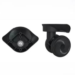 Universal Luggage Wheel Replacement Parts Quiet Universal Spinner Wheels Repair for Suitcase Password Box Shock Absorption