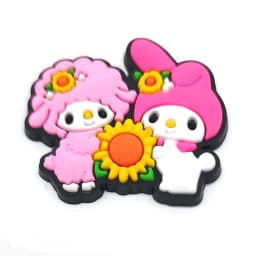 MESUCA New Style PVC Cartoon Hello Kitty, Melody DIY Shoe Accessories Shoe Buckles