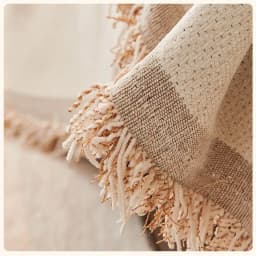 Bohemian Style Thickened Chenille Sofa Cover Geometric Arch Pattern Sofa Towel Woven Tassel Blanket All Season Couch Protector