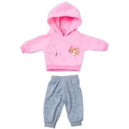 Baby Doll Clothes 43cm Brown Bear Romper for 18" AG Girl Dolls Outfits