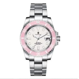 40mm Corgeut man Watch Custom Logo Luxury Sapphire NH35 Automatic Mechanical Watches Ceramic Bezel 120 Click Luminous