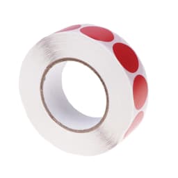 1000Pcs/Roll 0.75In Round Color-Code Dot Labels Adhesive Shooting Sticker for Archery Bow Hunting Practice Training Targets