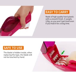 Eagle Automatic Tape Dispenser, No Battery Required, With 2 Rolls Free Tape,Suitable for Handwork,Family Gift Packaging