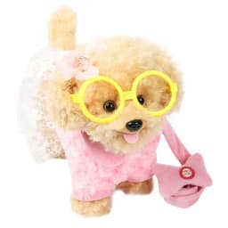Robot Dog Sound Control Interactive Dog Electronic Pets Plush Puppy Walk 72 Songs Talk Teddy Toys For Children Birthday Gifts