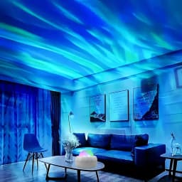 New LED Night Light 7 Modes Starry Sky Projector Light with Remote Control USB Plug-in White Auto Rotate for Bedroom Party Decor