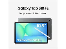 Samsung Galaxy Tab S10 Fe Tablet with Case and S Pen 8Gb Ram 128Gb 10.9" Android 15 Exynos 1580 Wi-Fi