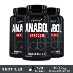 Anabol Hardcore Supplement - Anabolic Muscle Building Supplements That Promote Muscle Protein Synthesis and Increase Strength