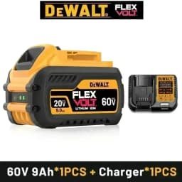 100% Original DeWALT 20V 6000mAh Power Tool Battery DCB206 DCB205 DCB200 DCF887 DCG405 DCD791 DCF922 DCF850 DCD805 Tool Battery