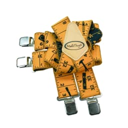 Suspenders Man For Pants 2" Wide Adjustable and Elastic Braces X Shape With Strong Clips - Heavy Duty Elastic Braces For Men