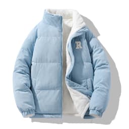 Winter Thick Cotton Jacket for Men Clothing Double-sided Wear Casual Velvet Corduroy Men's Cotton Jacket Men's Lamb Wool Coats