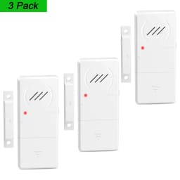 Elecpow Refrigerator Door Alarm 90dB Loud 60 Seconds Time Delay Ultra-Slim Fridge Alarm Window Open Alarm Home kid Safety Alarm