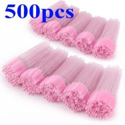 Wholesale 100/500/1000pcs Spoolies for Eyebrow Beauty Tools Eye Lash Extension Colorful Disposable Mascara Wands Eyelash Brush
