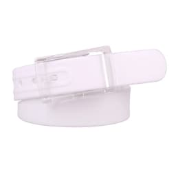 High Quality Unisex Silicone Pin Buckle Belt Candy Colorful Metal-free Anti-allergic Plastic Trouser Belts for Men and Women