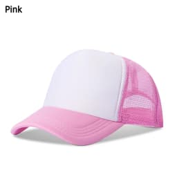 1PC Fashion Unisex Plain Baseball Cap Adjustable Trucker Flat Visor Cap Snapback Mesh Curved Men Women Casual Sun Summer Hat