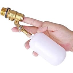 12 Inch Float Valve For Livestock Tank For Pond With Plastic Brass Build And Leak Proof Adjustable Rotation Valve
