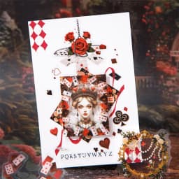 Mr. Paper 100-Sheet Fantasy Wonderland Theme 3D Scene Stickers DIY Journal & Photo Album Collage Decorations Scenery Sticker Set