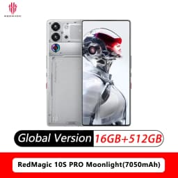 Global Version Redmagic 10S Pro NX789J Snapdragon 8 Elite Leading Version 6.853" Q9+ 144Hz AMOLED 50*2+2+16MP 7050mAh 80W NFC