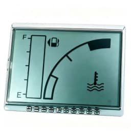 High Clear Car Dashboard LCD Display Monitor For Ford Fiesta EcoSport Instrument Replacement