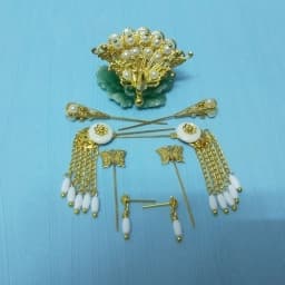 Costume Doll Headwear Hairpin Accessory Set Handmade 1/6 Doll Costume Heardress Accessories For 30CM Chinese Doll Toys ZH188