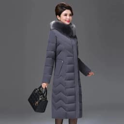 Middle Aged Mother Down Cotton Jacket 6XL Winter Oversized Thick Hooded Coat Windproof Rainproof Female Warm Long Parka Overcoat