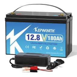EU Stocks New LiFePO4 Deep Cycle Battery 12V 100Ah 120Ah 180Ah 300Ah Built-in Upgraded BMS For Golf Carts Marine Trolling Motor
